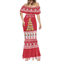 Cute Maltese Imqaret Pastry Christmas Mermaid Dress Christmas Joy in Malta - Wonder Print Shop