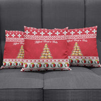 Cute Maltese Imqaret Pastry Christmas Pillow Cover Christmas Joy in Malta - Wonder Print Shop