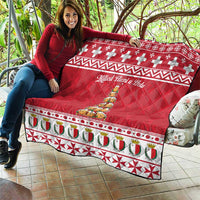 Cute Maltese Imqaret Pastry Christmas Quilt Christmas Joy in Malta - Wonder Print Shop