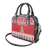 Cute Maltese Imqaret Pastry Christmas Shoulder Handbag Christmas Joy in Malta - Wonder Print Shop