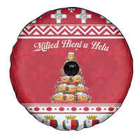 Cute Maltese Imqaret Pastry Christmas Spare Tire Cover Christmas Joy in Malta - Wonder Print Shop