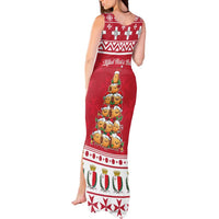 Cute Maltese Imqaret Pastry Christmas Tank Maxi Dress Christmas Joy in Malta - Wonder Print Shop