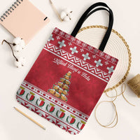 Cute Maltese Imqaret Pastry Christmas Tote Bag Christmas Joy in Malta - Wonder Print Shop