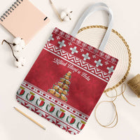 Cute Maltese Imqaret Pastry Christmas Tote Bag Christmas Joy in Malta - Wonder Print Shop