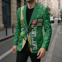 Personalized Resist Portland Frog Blazer Frog Activist Protest City - Wonder Print Shop