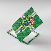 Personalized Resist Portland Frog Canvas Wall Art Frog Activist Protest City - Wonder Print Shop