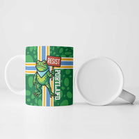 Personalized Resist Portland Frog Ceramic Mug Frog Activist Protest City - Wonder Print Shop