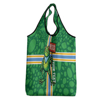 Personalized Resist Portland Frog Grocery Bag Frog Activist Protest City - Wonder Print Shop