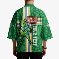 Personalized Resist Portland Frog Kimono Frog Activist Protest City - Wonder Print Shop