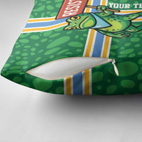 Personalized Resist Portland Frog Pillow Cover Frog Activist Protest City - Wonder Print Shop