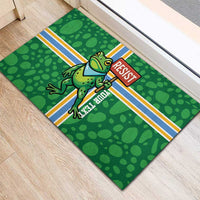Personalized Resist Portland Frog Rubber Doormat Frog Activist Protest City - Wonder Print Shop
