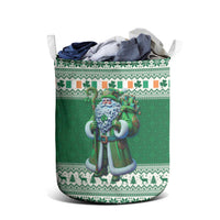 Ireland Christmas Laundry Basket Irish Santa Claus - Wonder Print Shop