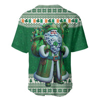 Ireland Christmas Baseball Jersey Irish Santa Claus - Wonder Print Shop