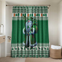 Ireland Christmas Bathroom Set Irish Santa Claus - Wonder Print Shop