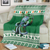 Ireland Christmas Blanket Irish Santa Claus - undefined