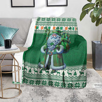 Ireland Christmas Blanket Irish Santa Claus - undefined