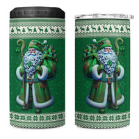 Ireland Christmas 4 in 1 Can Cooler Tumbler Irish Santa Claus - Wonder Print Shop
