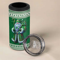 Ireland Christmas 4 in 1 Can Cooler Tumbler Irish Santa Claus - Wonder Print Shop