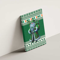 Ireland Christmas Canvas Wall Art Irish Santa Claus - Wonder Print Shop
