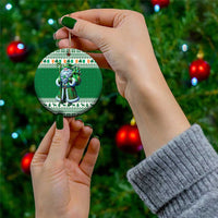 Ireland Christmas Ceramic Ornament Irish Santa Claus - Wonder Print Shop