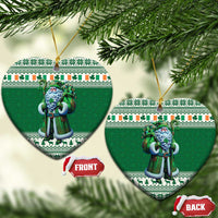 Ireland Christmas Ceramic Ornament Irish Santa Claus - Wonder Print Shop