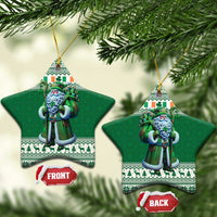 Ireland Christmas Ceramic Ornament Irish Santa Claus - Wonder Print Shop