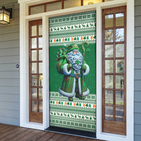 Ireland Christmas Door Cover Irish Santa Claus - Wonder Print Shop