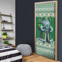 Ireland Christmas Door Cover Irish Santa Claus - Wonder Print Shop
