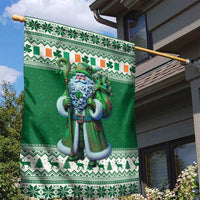 Ireland Christmas Garden Flag Irish Santa Claus - Wonder Print Shop