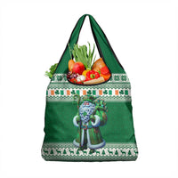 Ireland Christmas Grocery Bag Irish Santa Claus - Wonder Print Shop