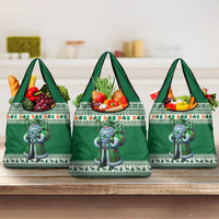 Ireland Christmas Grocery Bag Irish Santa Claus - Wonder Print Shop