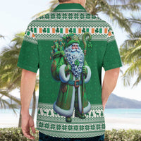 Ireland Christmas Hawaiian Shirt Irish Santa Claus - Wonder Print Shop