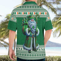 Ireland Christmas Hawaiian Shirt Irish Santa Claus - Wonder Print Shop