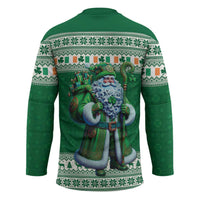 Ireland Christmas Hockey Jersey Irish Santa Claus - Wonder Print Shop