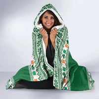 Ireland Christmas Hooded Blanket Irish Santa Claus - Wonder Print Shop