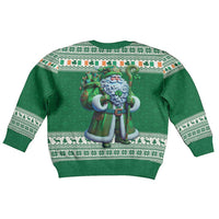 Ireland Christmas Kid Ugly Christmas Sweater Irish Santa Claus - Wonder Print Shop
