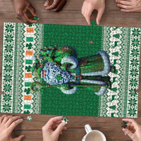 Ireland Christmas Puzzle Irish Santa Claus - Wonder Print Shop
