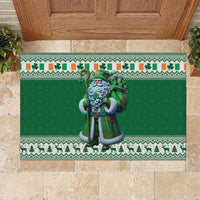 Ireland Christmas Rubber Doormat Irish Santa Claus - Wonder Print Shop