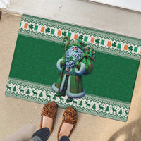 Ireland Christmas Rubber Doormat Irish Santa Claus - Wonder Print Shop