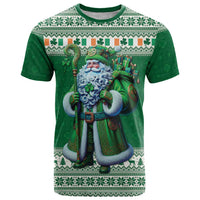 Ireland Christmas T Shirt Irish Santa Claus - Wonder Print Shop