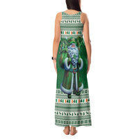 Ireland Christmas Tank Maxi Dress Irish Santa Claus - Wonder Print Shop
