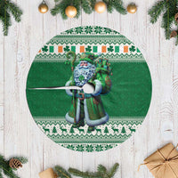 Ireland Christmas Tree Skirt Irish Santa Claus - Wonder Print Shop