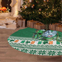 Ireland Christmas Tree Skirt Irish Santa Claus - Wonder Print Shop