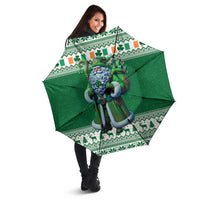 Ireland Christmas Umbrella Irish Santa Claus - Wonder Print Shop