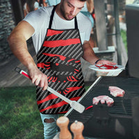 Albania Beast Apron Ripped Flag Graphic - Wonder Print Shop