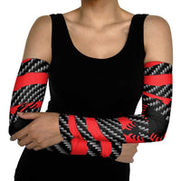 Albania Beast Arm Sleeves Ripped Flag Graphic - Wonder Print Shop