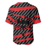 Albania Beast Baseball Jersey Ripped Flag Graphic - Wonder Print Shop