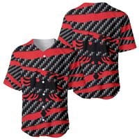 Albania Beast Baseball Jersey Ripped Flag Graphic - Wonder Print Shop