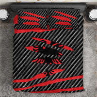 Albania Beast Bedding Set Ripped Flag Graphic - Wonder Print Shop