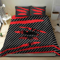 Albania Beast Bedding Set Ripped Flag Graphic - Wonder Print Shop